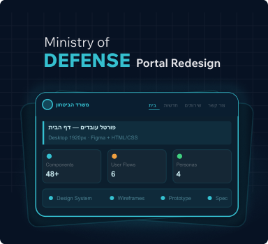 Ministry of Defense Portal Redesign